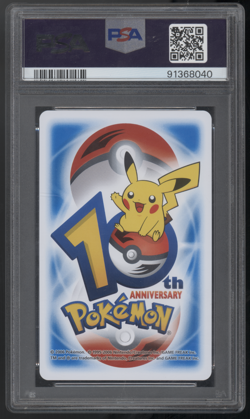 2006 Pokemon 10th Anniversary Playing Cards - Scyther - Jack of Spades - PSA 10 - Image 2