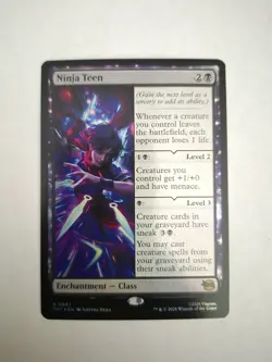 Ninja Teen R Foil #67 - MTG Teenage Mutant Ninja Turtles - Image 1
