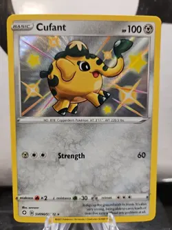Cufant SV090/SV122 - Pokemon TCG - Shiny Vault Shining Fates 2021 - FREE SHIP! - Image 1