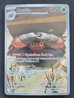 Crustle 186/182 Illustration Rare Destined Rivals Pokemon TCG - Image 1