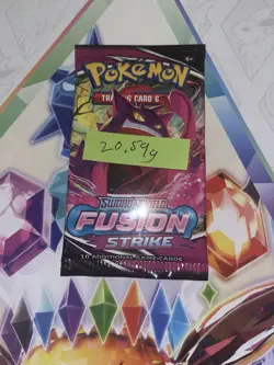 Very Heavy! 20.59 Gram Pokemon Fusion Strike Booster Pack Sealed - Image 2