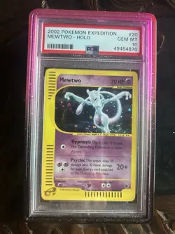 Pokemon Expedition Mewtwo 1st Edition Holo PSA 10 Gem Mint 💎 pop 62 - Image 1