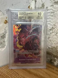 One Piece TCG Eustass “Captain” Kid Alternate Art OP05-074 BGS 10 - Image 1