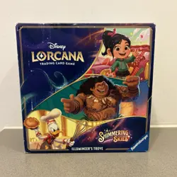 New! Disney Lorcana Trading Card Game Shimmering Skies Illumineer's Trove Box - Image 2