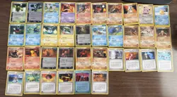 Pokemon TCG Team Magma vs Team Aqua Lot 36 Cards Common Uncommon Reverse Holo - Image 1