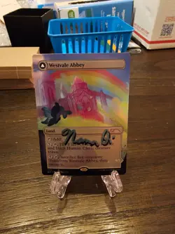 MTG English Westvale Abbey Signed Foil Secret Lair - Image 1