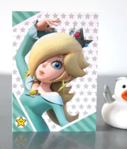 Super Mario card TCG - 24 - Rosalina - Close-Up Card - Near Mint / EX+ - Image 3