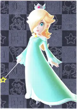 Super Mario card TCG - 168 - Rosalina - Silver Card (foil) Near Mint / Ex+ - Image 1