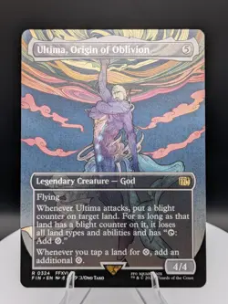 Ultima, Origin of Oblivion (Showcase) Regular: Final Fantasy MTG (NM) - Image 1