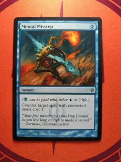 Mental Misstep (NM) 0 Mana Counterspell MTG Discount: 5+ Magic Singles - Image 1