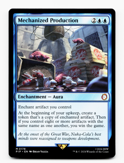 Mechanized Production [Universes Beyond: Fallout] MTG Magic - NM/M 💧 - Image 1