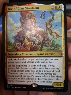 Bre of Clan Stoutarm NM Legendary RARE MTG Lorwyn Eclipsed ECL Near Mint Regular - Image 1