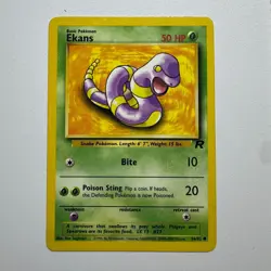 Ekans 56/82 | Common - Team Rocket LP/MP Pokemon TCG - Image 1