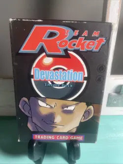 Pokemon TCG - Team Rocket Devastation Theme Deck - EMPTY BOX - Image 1
