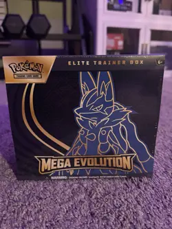 🔥 SEALED Mega Evolution Mega Lucario ETB with Promo 🔥 Pokemon TCG - Image 1