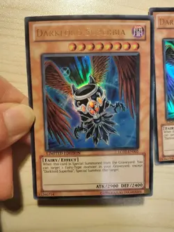 Yu-Gi-Oh 3x Darklord Superbia LC02-EN005 Ultra Rare - Image 5