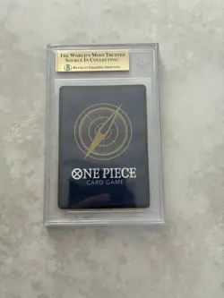 BGS 10 Pristine - Dracule Mihawk Parallel Art OP01-070 - One Piece Romance Dawn - Image 2