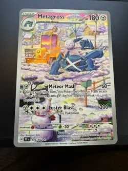 Metagross Temporal Forces 178/162 Pokemon Card Near Mint - Image 1