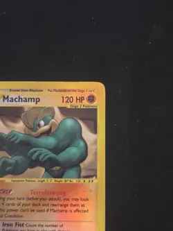 Pokemon TCG Machamp Reverse Holo Rare Card 16/165 Expedition Base Set - Image 2