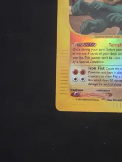 Pokemon TCG Machamp Reverse Holo Rare Card 16/165 Expedition Base Set - Image 4