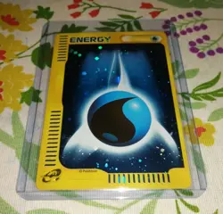Pokemon Water Energy Holo 2002 McDonalds E Series Promo Card - Image 1