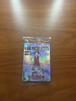 One Piece Monkey.D.Luffy US Voyage Card - SEALED - Basketball Promo - Image 1