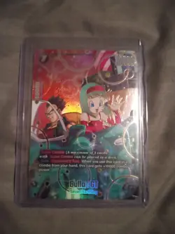 Bulla : GT FB03-127 1st Anniversary Promo Alternate Art Dragon Ball Card Fusion - Image 1