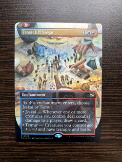 Frostcliff Siege (Borderless)*Foil* Tarkir: Dragonstorm 385 NM - Image 1
