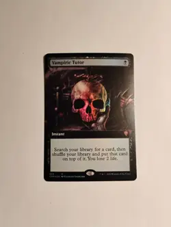 Vampiric Tutor (Extended Art) Commander Legends Foil - Image 1
