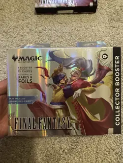 Magic The Gathering – Final Fantasy Collector Booster Omega Box – Factory Sealed - Image 1