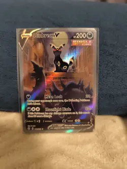 Umbreon V HP200 Pokemon Card Full Art English FanMade - Image 1