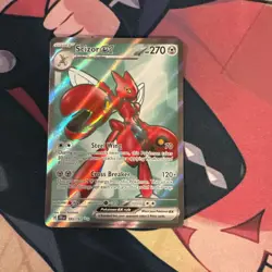 Pokemon - Scizor ex - 195/162 - Temporal Forces - Full Art - Image 1
