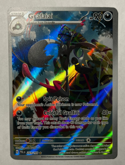 Grafaiai 223/193 Illustration Rare Holo SV02 Paldea Evolved Pokemon Card NM - Image 1