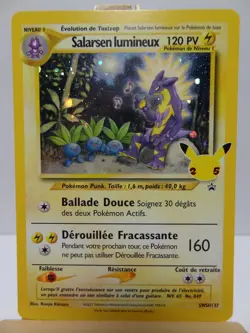 Carte Pokemon " Salarsen Lumineux " Promo - SWSH137 Celebrations 25 Ans EB7.5 FR - Image 3