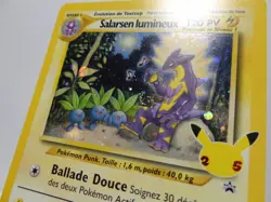 Carte Pokemon " Salarsen Lumineux " Promo - SWSH137 Celebrations 25 Ans EB7.5 FR - Image 5