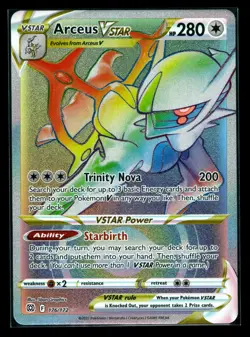 Arceus VSTAR 176/172 Secret Rare Brilliant Stars Pokemon TCG NM - Image 1
