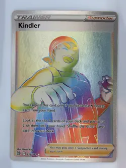 Pokemon TCG Kindler 179/172 Brilliant Stars Secret Rare Rainbow Full Art NM - Image 1