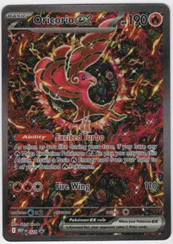 Oricorio ex 024 Promo Mega Evolutions Pokemon Near Mint - Image 1