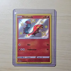 Pokemon TCG Sizzlipede SV018/SV122 Shining Fates Shiny Vault Rare NM English - Image 1