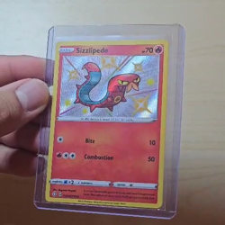 Pokemon TCG Sizzlipede SV018/SV122 Shining Fates Shiny Vault Rare NM English - Image 2