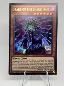Yugioh! Stare of the Snake Hair Maze of the Muertos MZMU-EN003 - Image 1