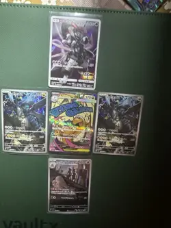 Japanese Pokemon 5 Cards Lot: Armored mewtwo, dragonite, Zekrom (2) And Distro - Image 2