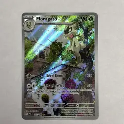 Pokemon TCG Floragato Scarlet & Violet Paldea Evolved Holo Card 197/193 Full Art - Image 2