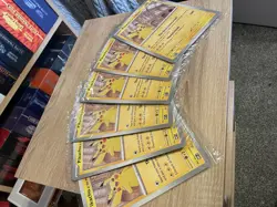 Pikachu At The Museum Jumbo Promo Card X6 Pokemon TCG, New Sealed - Image 2