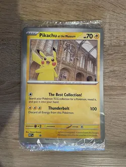 Pikachu At The Museum Jumbo Promo Card X6 Pokemon TCG, New Sealed - Image 3