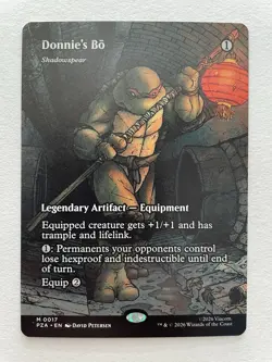 MTG Donnie's Bo - Shadowspear 0017 PZA - Image 1