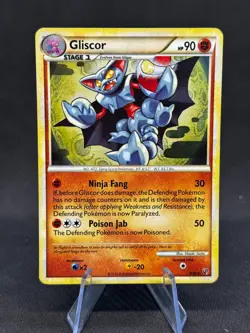 Gliscor - 4/90 - Holo Rare HGSS Undaunted Pokemon NM - Image 1