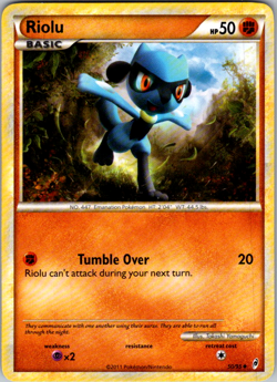 Riolu - 50/95 - Pokemon Call of Legends LP - Image 1