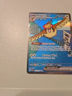 Pokemon TCG Pidgeot EX 225/197 Illustration Rare Holo Obsidian Flames - Image 3