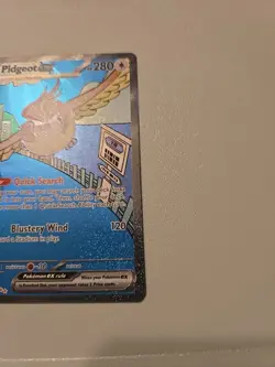 Pokemon TCG Pidgeot EX 225/197 Illustration Rare Holo Obsidian Flames - Image 4